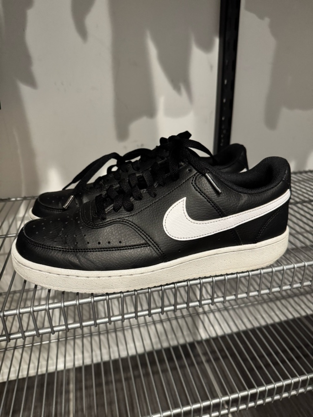 Nike Black and White Low-Top Sneakers